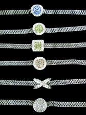 One of a Kind Rhinestone Mesh Anklets Assorted Styles and Colors