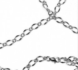 Diamond-Cut Spring Sexy Jewelry Body Belly Chain