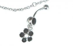Navel bar crystal belly chain detachable 2 in 1 pick ur size cus