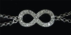 Infinity Sexy Body Chain Silver Swag Double Silver or Gold