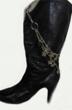 Biker Hot Cowboy Sexy Unisex Boot Chains 17inches Spikes or Snow