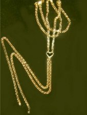 18Kt Gold gep Lariat Designer Necklace Choker Chain