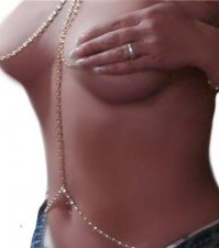 Link GOLD gep Quality BODY Belly Nipple Chain