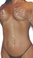 Miss Perfect 18kt GOLD gep Full Body Belly chain