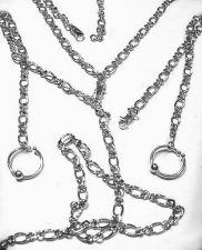 Miss Mercedes Detach Nipple Belly Swarovski Body Chain