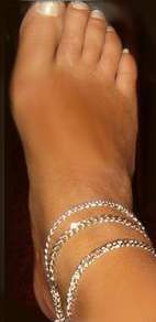 Chain Anklets Beaded Customized