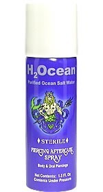 H2Ocean Purified Ocean Saltwater Piercing Spray FREE Gift